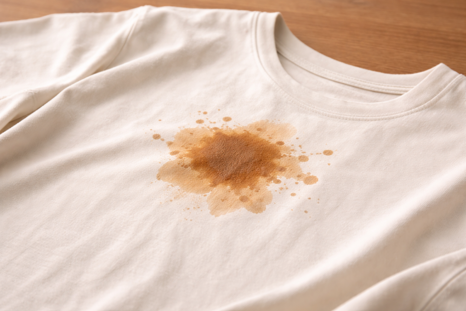 Как вывести пятно от какао